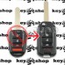 Корпус выкидного ключа Honda (Хонда) под переделку, 3 + 1 кнопки, лезвие HON66