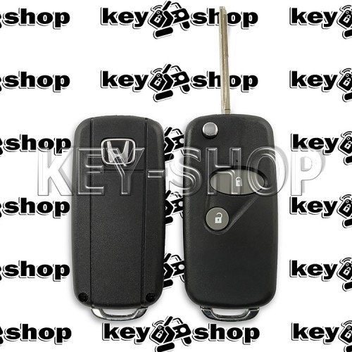 Корпус выкидного ключа для Honda (Хонда) 2 кнопки, лезвие HON58