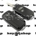 Корпус выкидного ключа для Honda (Хонда) 2 кнопки, лезвие HON58