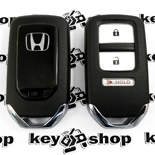 Корпус смарт ключа Honda (Хонда) - 2 + 1 кнопки 