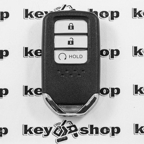Оригинальный смарт ключ Honda (Хонда) 3 кнопки чип id47, HITAG 3, 433MHz 