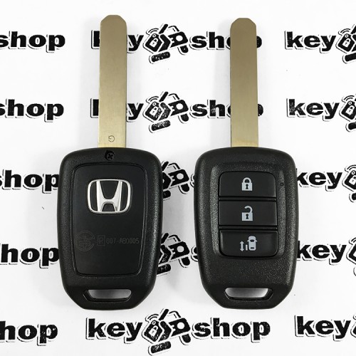 Оригинальный ключ для Honda (Хонда) 3 кнопки, ID47 (PCF7961), 433MHz