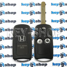 Выкидной ключ Honda (Хонда), (корпус) с блочком 2 кнопки, лезвие HON66
