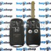 Выкидной ключ Honda (Хонда), (корпус) с блочком 2 кнопки, лезвие HON66