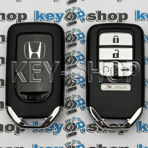 Корпус смарт ключа Honda (Хонда), 4 + 1 кнопки 