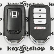 Корпус смарт ключа Honda (Хонда), 3 + 1 кнопки 