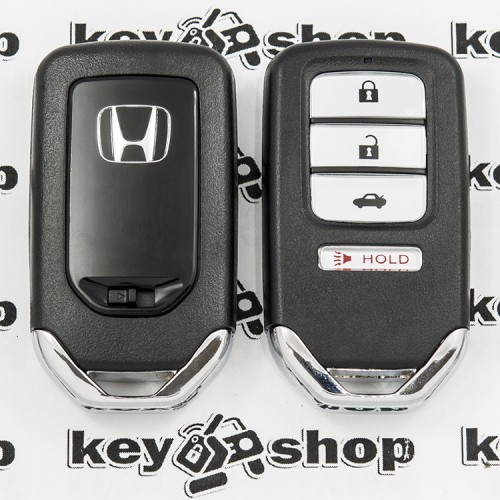 Корпус смарт ключа Honda (Хонда), 3 + 1 кнопки 