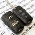 Выкидной ключ Hyundai (Хундай) ix35, 3-кнопки, 433 Mhz ID 46