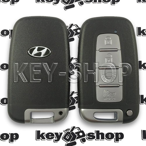 Смарт ключ HYUNDAI Elantra, Sonata, Grandeur (Хундай Елантра, Соната, Грандер) 3 + 1 кнопки, с чипом id46, PCF 7952, 315MHz
