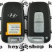 Смарт ключ для Hyundai (Хундай) 2 кнопки, чип ID46 (PCF 7952), 433 MHz