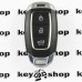 Оригинальный смарт ключ Hyundai (Хундай), 3 кнопки, чип ID47, 433 MHz