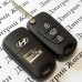 Корпус выкидного ключа HYUNDAI (Хундай) Elantra, Sonata - 3 кнопки (hold)