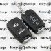 Корпус выкидного ключа HYUNDAI (Хундай) - 3 кнопки, средняя Hold (пластиковые кнопки)