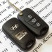 Корпус выкидного ключа для  HYUNDAI (Хундай) i20-30, 3-кнопки