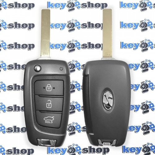 Корпус выкидного ключа HYUNDAI (Хундай) 3 кнопки