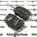   Корпус выкидного ключа HYUNDAI (Хундай) 3 кнопки (большие), лезвие TOY48