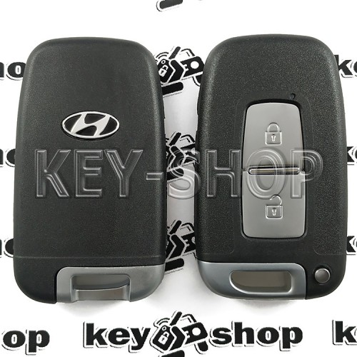   Корпус смарт ключа для HYUNDAI (Хундай) 2 кнопки (с лезвием)