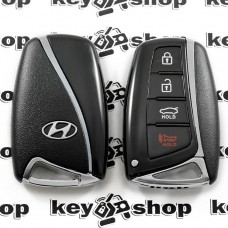 Корпус смарт ключа Hyundai (Хундай) 3 + 1 кнопка