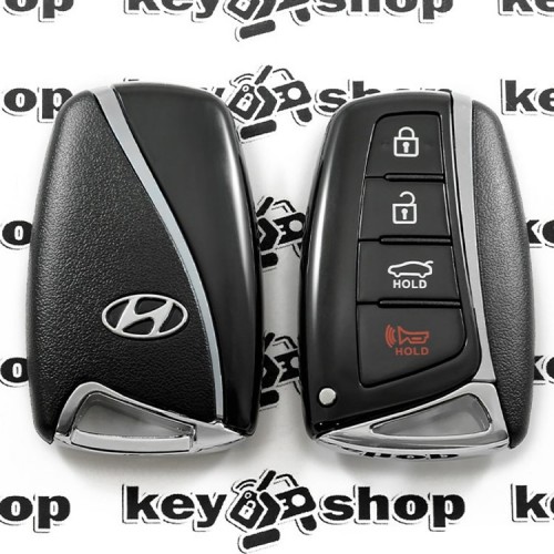 Корпус смарт ключа Hyundai (Хундай) 3 + 1 кнопка