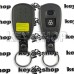 Корпус пульта для Hyundai Santa Fe, Elantra, Terracan, Trajet, Matrix (Хундай Санта Фе, Элантра, Терракан, Траджет, Матрикс ) 2 кнопки с креплением под батарею