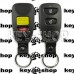 Корпус пульта для автомобиля HYUNDAI Santa Fe, Terracan, Tucson (Хундай Санта Фе) 2 - кнопки + 1 (panic) 