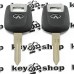 Корпус авто ключа под чип для Infiniti (Ифинити) 