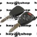 Ключ Jeep Compass, Wrangler (Джип Компас, Вранглер) 2007-2018, 3 + 1 кнопки (кнопка автозапуска работает, проверено), чип ID46 (PCF7941) (OHT692427AA), 315 MHz