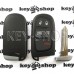          Смарт ключ для Jeep Cherokee (Джип Чероки) 4 + 1 кнопки, чип 4A (PCF7953), 433 MHz