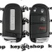  Оригинальный смарт ключ для Jeep (Джип) Renegade, Compass, 2015-2019, 3+1 кнопки, лезвие SIP22, чип 4A (PCF 7953M) (HITAG AES), 433 MHz