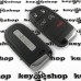 Оригинальный смарт ключ для Jeep (Джип) Compass, 2017-2019, 4+1, лезвие Sip22, HITAG AES (4A), 433 MHz