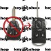 Корпус выкидного ключа для Jeep (Джип) 3 кнопки (тип 2) под переделку