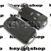 Корпус выкидного ключа для Jeep (Джип) 3 кнопки (тип 2) под переделку