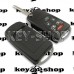 Корпус выкидного ключа для Jeep (Джип) 5 + 1 (panic) кнопки (под переделку)