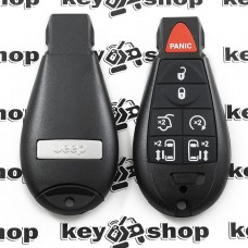 Корпус смарт ключа для Jeep (Джип) 6 + 1 кнопки