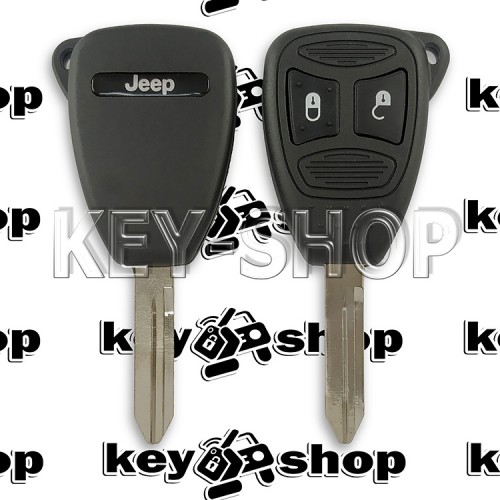 Корпус автоключа для Jeep (Джип) 2 кнопки
