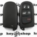       Корпус смарт ключа для Jeep (Джип) 4 +1 кнопки