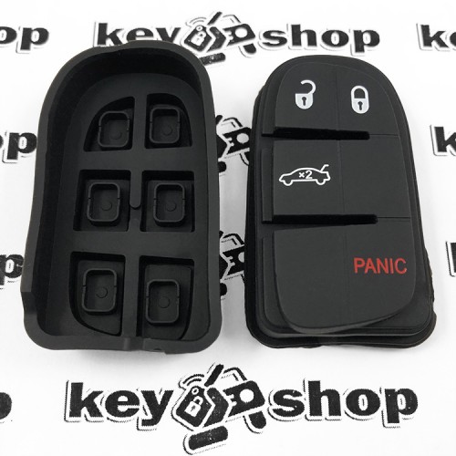 Кнопки для смарт ключа Jeep (Джип) 3 кнопки + 1 (panic)