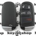   Корпус смарт ключа для Jeep (Джип) 4 + 1 кнопки