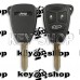 Корпус автоключа для Jeep( Джип) 3 кнопки (тип 2)