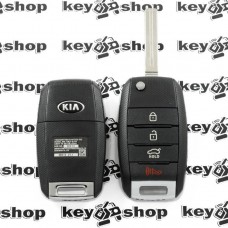 Выкидной ключ КIA Soul (КИА Соул) с 2014-2018, 3+1 кнопки, Osloka-875T, 433Mhz