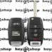 Корпус выкидного ключа KIA (КИА) 3 кнопки + 1 (panic), Лезвие HY15