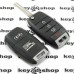 Корпус выкидного ключа KIA (КИА) 3 кнопки + 1 (panic), Лезвие TOY 48
