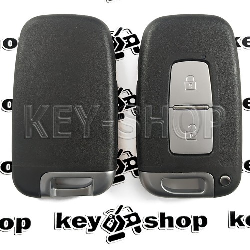 Корпус смарт ключа для KIA (КИА) 2 кнопки (с лезвием)