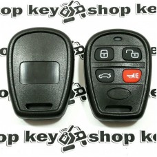 Корпус пульта для KIA Sorento, Spectra, Picanto, Amanti, Sportage (КИА Соренто, Спектра) 3 кнопки + 1 (panic)
