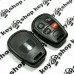 Корпус пульта для KIA Sorento, Spectra, Picanto, Amanti, Sportage (КИА Соренто, Спектра) 3 кнопки + 1 (panic)