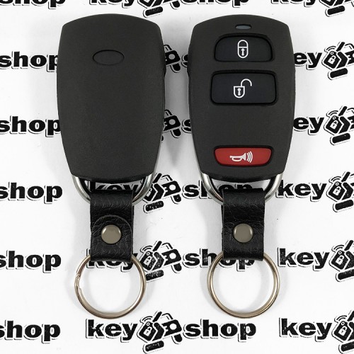 Корпус пульта для KIA (КИА) 2 кнопки + 1 (panic)