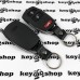 Корпус пульта для KIA (КИА) 2 кнопки + 1 (panic)