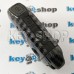 Чехол смарт ключа Kia (Киа) (пластиковый, под карбон, с карабином) кнопки с защитой, 3 + 1 кнопки, черный