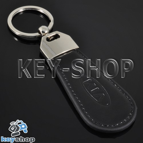 Кожаный брелок для авто ключей KIA (КИА)