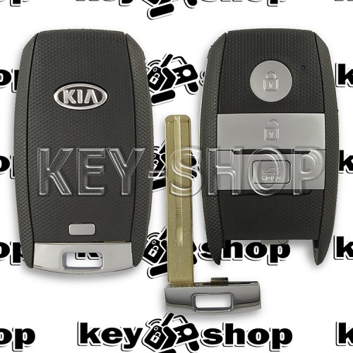 Корпус смарт ключа для KIA Sorento, Sportage, Cerato (КИА Соренто, Спортейдж, Черато) 3 кнопки